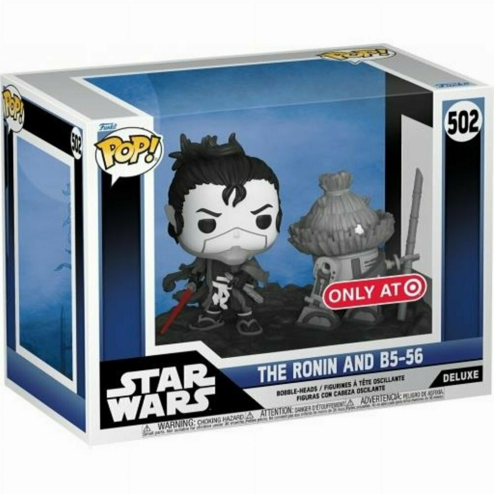 Funko Pop! Deluxe: Star Wars - The Ronin and B5-56 (Special Edition) # Bobble-Head Vinyl Figures -(889698613484)