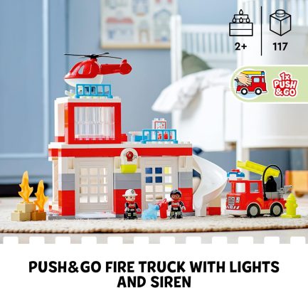 LEGO® DUPLO® Πυροσβεστικός Σταθμός Και Ελικόπτερο (10970) - Image 4