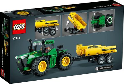 LEGO®Technic John Deere 9620R 4WD Tractor (42136) (390 Pieces) - Image 4