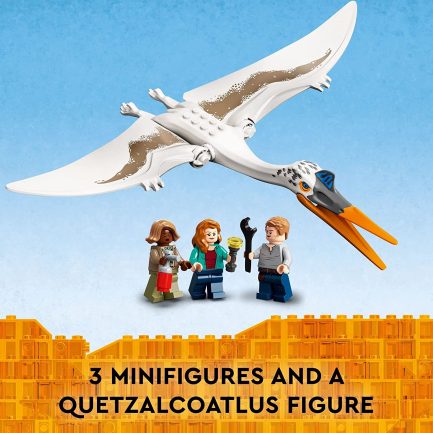 Lego Jurassic World Quetzalcoatlus Plane Ambush : Ενέδρα Με Αεροπλάνο Του Κουετζαλκόατλους (76947) (293 Pieces) - Image 5