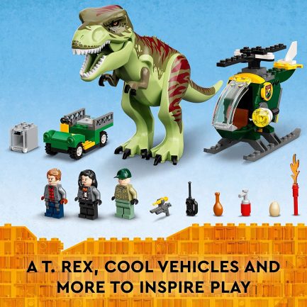 LEGO Jurassic World T.Rex Dinosaur Breakout (76944) (140 Pieces) - Image 4
