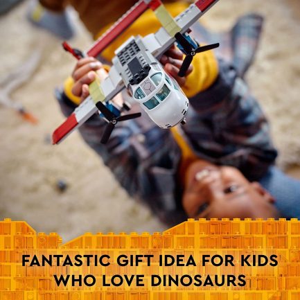 Lego Jurassic World Quetzalcoatlus Plane Ambush : Ενέδρα Με Αεροπλάνο Του Κουετζαλκόατλους (76947) (293 Pieces) - Image 6