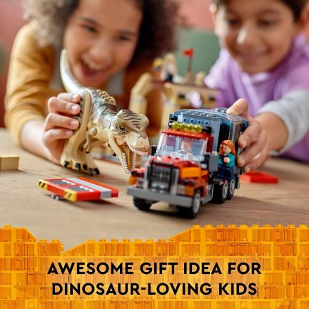 LEGO Jurassic World T. rex & Atrociraptor Dinosaur Breakout : Απόδραση Δεινόσαυρων T. Rex Και Ατροκιράπτορα (76948) (466 Pieces) - Image 6