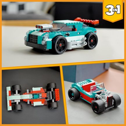 LEGO®Creator 3-in-1: Street Racer - Αγωνιστικό Δρόμου (31127) - Image 5