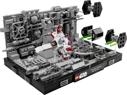 Lego Star Wars :Death Star™ Trench Run Diorama 75329 - Image 2