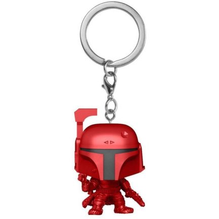 Funko Pocket Pop!: The Book of Boba Fett - Boba Fett (Metallic) (Special Edition) Vinyl Figure Keychain (889698608077) - Image 2