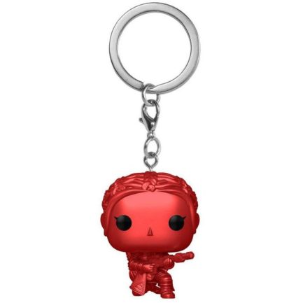 Funko Pocket Pop!: The Book of Boba Fett - Fennec Shand (Metallic) (Special Edition) Vinyl Figure Keychain (889698608091) - Image 2