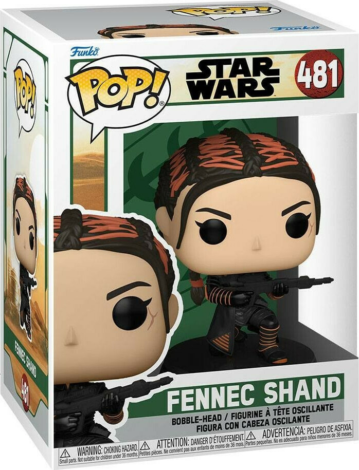 Funko Pop! Star Wars: The Book of Boba Fett - Fennec Shand #481 Vinyl Figure (889698602372)