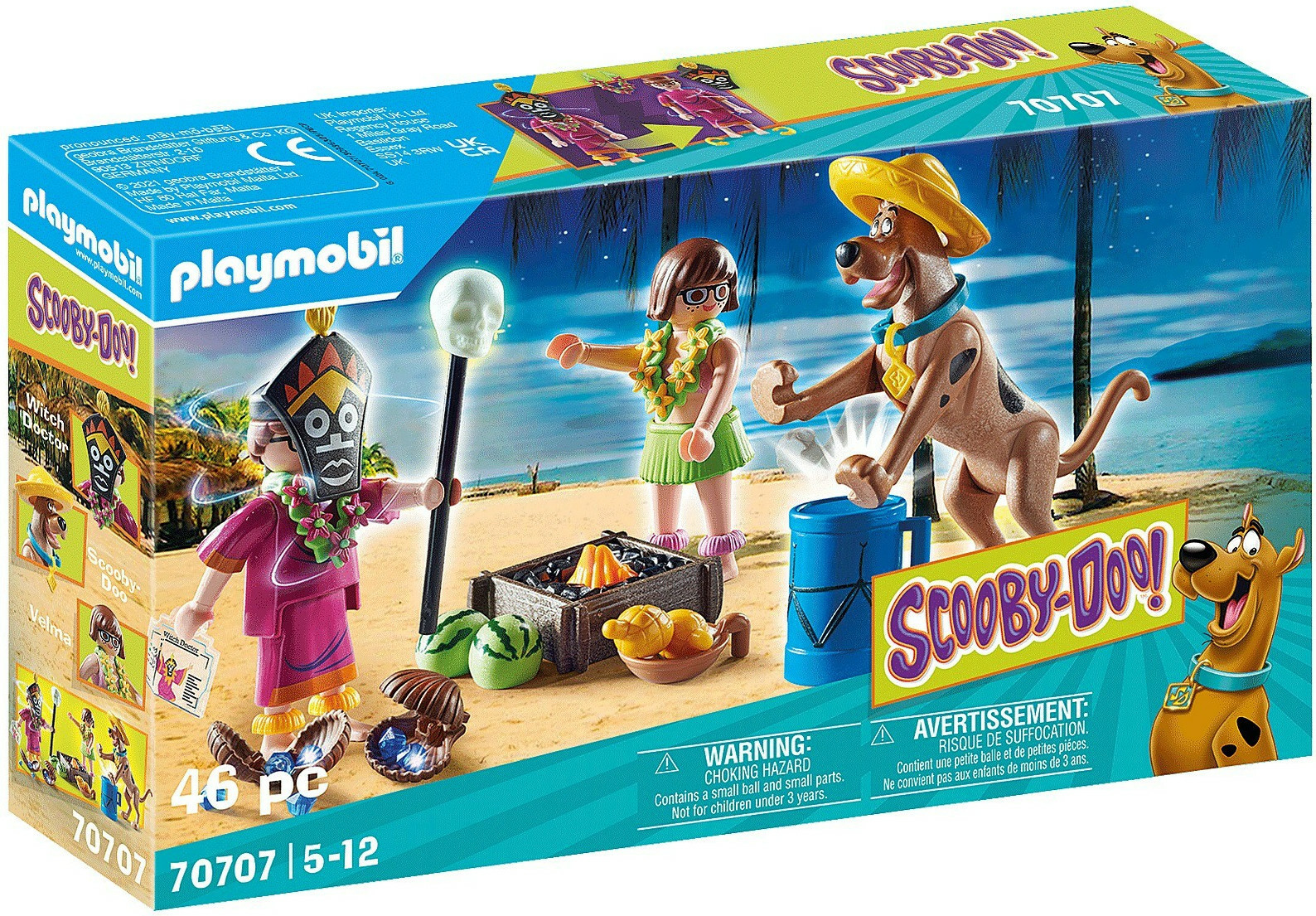 Playmobil Scooby-Doo Περιπέτεια με τον Witch Doctor για 5-12 ετών (70707)