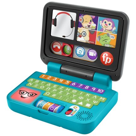 Παιχνιδολαμπάδα Laugh & Learn Εκπαιδευτικό Laptop για 6+ Μηνών Fisher Price (HGX01) - Image 2