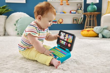 Παιχνιδολαμπάδα Laugh & Learn Εκπαιδευτικό Laptop για 6+ Μηνών Fisher Price (HGX01) - Image 4