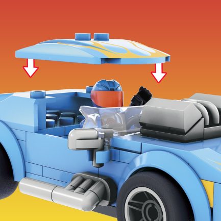 Mattel Mega Hot Wheels Building Sets - Νταλίκα (GYG66) - Image 5
