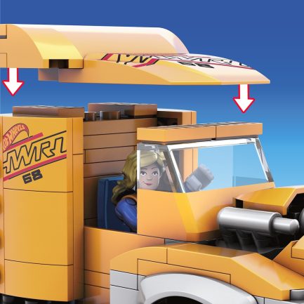 Mattel Mega Hot Wheels Building Sets - Νταλίκα (GYG66) - Image 6