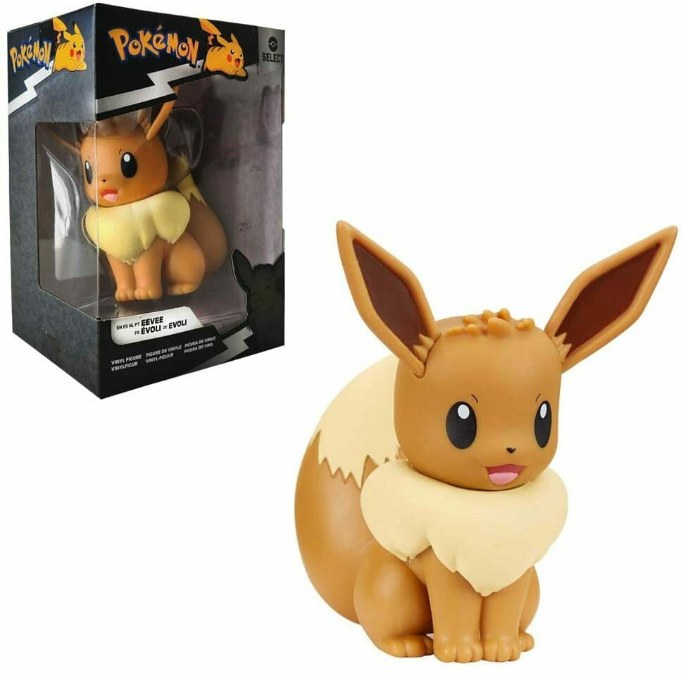Jazwares Παιχνίδι Μινιατούρα Pokemon Vinyl Eeve JW000254 για 4+ Ετών