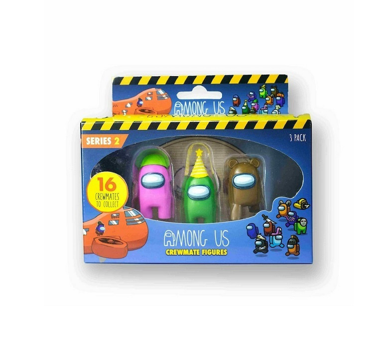 PMI Παιχνίδι Μινιατούρα Among Us Crewmate Figures 3 Pack AU2221