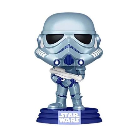 Funko Pops! with Propose Star Wars: Stormtrooper (Metallic) (Special Edition) #SE Vinyl Figure (889698636735) - Image 2