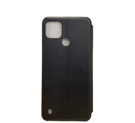 OPPO Realme C21Y/C25Y - Μαγνητική Αναδιπλούμενη Book Case με Ενσωματωμένη Θήκη Σιλικόνης – Black (oem) - Image 2