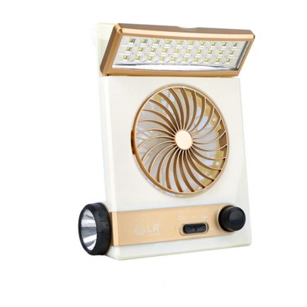 Ηλιακό Ανεμιστηράκι/Φακός -3in1 Solar Power Rechargeable LED Light Fan (1339192125_PH-4910194345) - Image 4