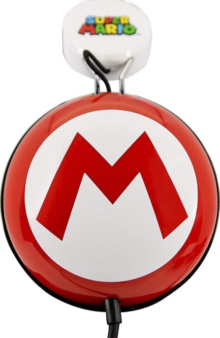 OTL Tween Super Mario Icon Ενσύρματα On Ear Παιδικά Ακουστικά Κόκκινα / Λευκά (5055371621878) - Image 2