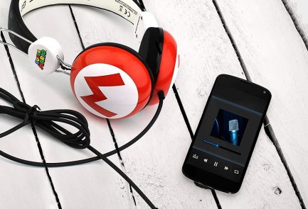OTL Tween Super Mario Icon Ενσύρματα On Ear Παιδικά Ακουστικά Κόκκινα / Λευκά (5055371621878) - Image 4