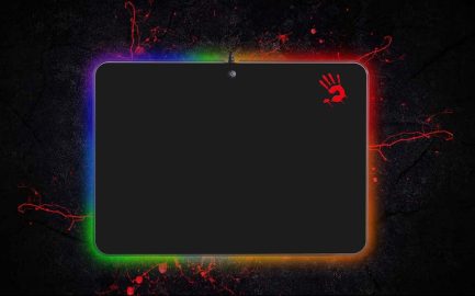 A4Tech Bloody MP-50RS Gaming Mouse Pad Medium 358mm με RGB Φωτισμό Μαύρο - Image 6