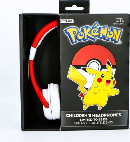OTL Pokémon Pokéball Ενσύρματα On Ear Παιδικά Ακουστικά Κόκκινα (5055371622981) - Image 2