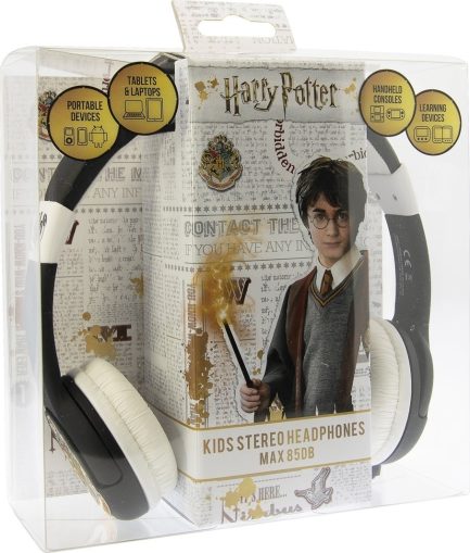 OTL Premium Junior Back To Hogwarts Ενσύρματα Over Ear Παιδικά Ακουστικά Λευκά / Μαύρα (5055371621465) - Image 2