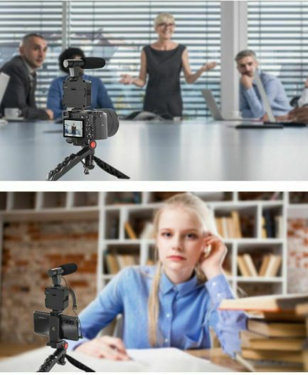 Live Streaming Set AY-49 Selfie Stick Τρίποδο Κινητού με Bluetooth Μαύρο - Image 8