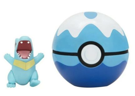 Jazwares Παιχνίδι Μινιατούρα Pokemon Clip 'N' Go Totodile & Dive Ball για 4+ Ετών JW095057-E  (PKW2651) - Image 2