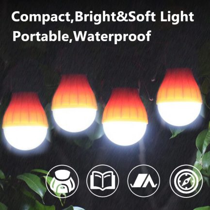 ASANMU Φορητή λάμπα Led (3 switch modes (full brightness/half brightness/SOS flash)κατάλληλη για Κάμπινγκ, Περιπέτεια, Πεζοπορία, Ψάρεμα, Φως έκτακτης ανάγκης (49000000) 1Τεμ. - Image 6