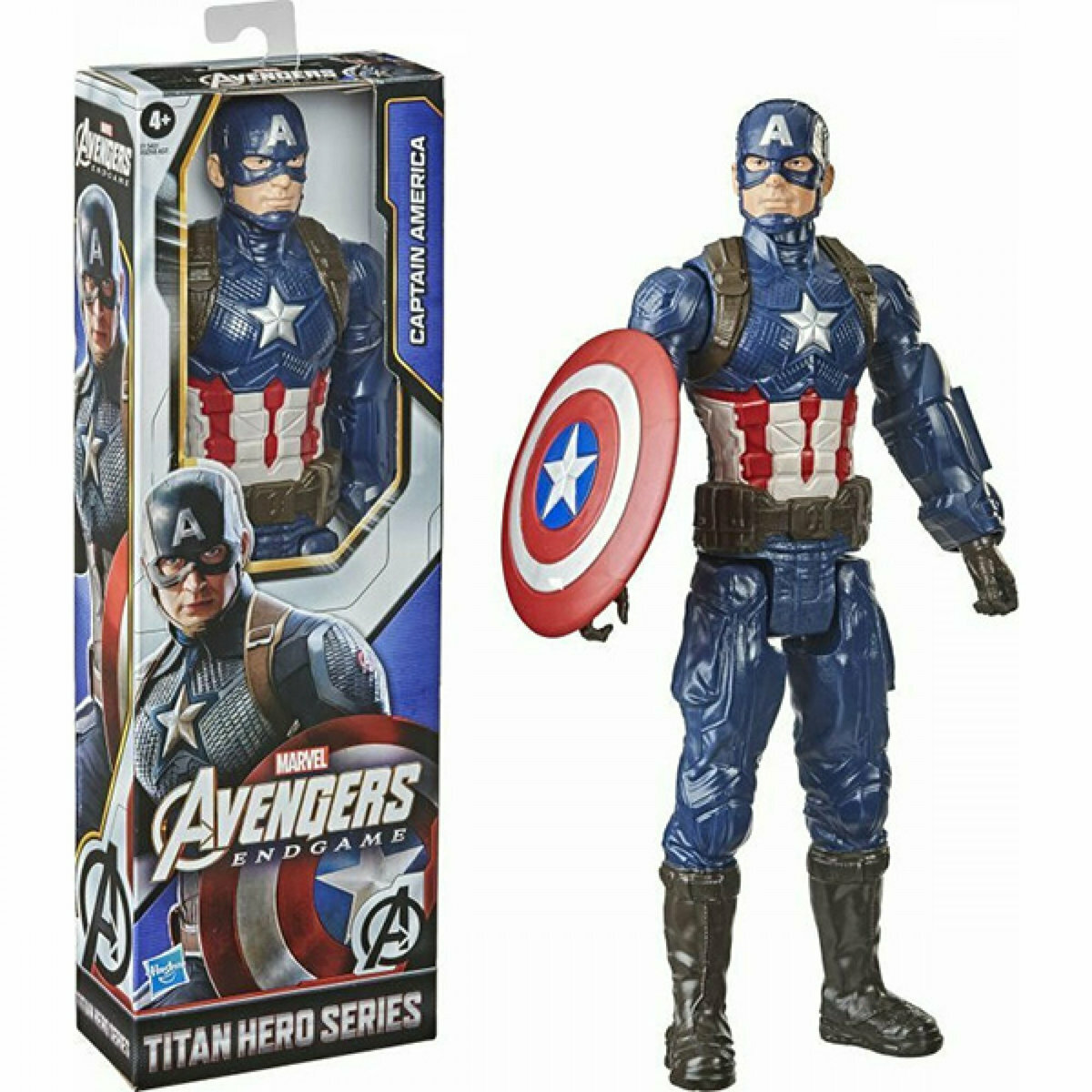 Marvel Avengers Titan Heroes Captain America για 4+ Ετών 30εκ. (F1342)