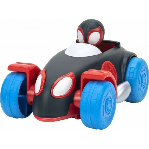 Jazwares Miles Morales Vehicle Pull back όχημα 15cm με φιγούρα W1 (JWS00014-A ) SNF0017 - Image 4