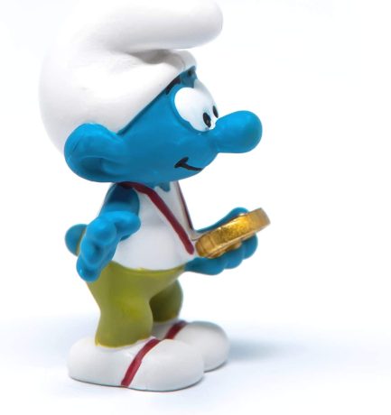 Schleich-S Παιχνίδι Μινιατούρα Στρουμφάκια Κρατώντας Μετάλλιο (SC20822) - Image 3