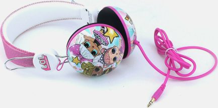 OTL L.O.L. Surprise! Glitter Glam Ενσύρματα On Ear Παιδικά Ακουστικά Ροζ (ACC-0617) - Image 2