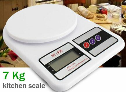 SF-400 Ψηφιακή Ζυγαριά Κουζίνας 1gr/7kg Λευκή - Image 3