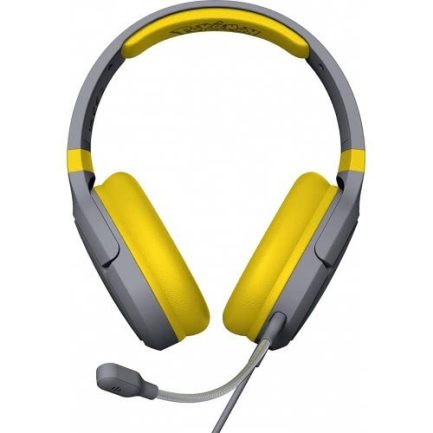 OTL Pokémon Pikachu Pro G1 Ενσύρματα Over Ear Ακουστικά Γκρι / Κίτρινα (ACC-0599) - Image 4