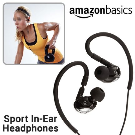 Amazon Basics In-ear Handsfree με Βύσμα 3.5mm Μαύρο (0821.017) - Image 2