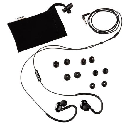 Amazon Basics In-ear Handsfree με Βύσμα 3.5mm Μαύρο (0821.017) - Image 3