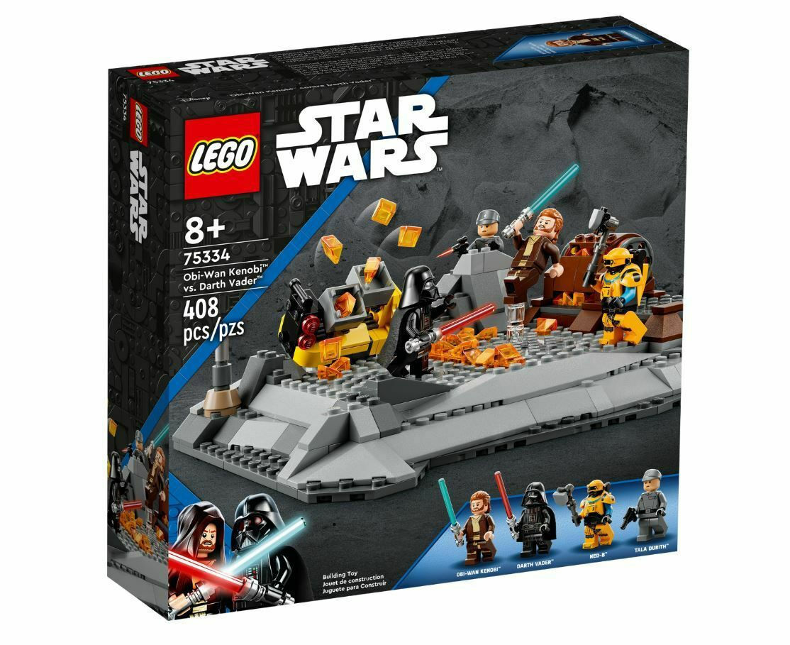 LEGO Star Wars Disney Plus OBI-Wan Kenobi vs. Darth Vader (75334)
