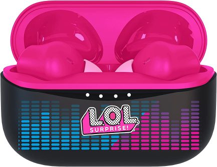 OTL LoL Surprise In-ear Bluetooth Handsfree Ακουστικά με Θήκη Φόρτισης Ροζ (ACC-0591) - Image 2