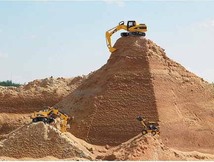 Παιχνιδολαμπάδα Bruder Caterpillar Wheel Loader - Φορτωτής Φαγανάκι CAT για 3+ Ετών (BR002441) - Image 5