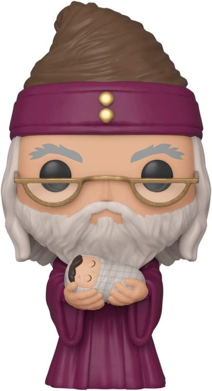 Funko Pop! Harry Potter: Wizarding World - Albus Dumbledore With Baby Harry #115 Vinyl Figure (889698480673) - Image 3