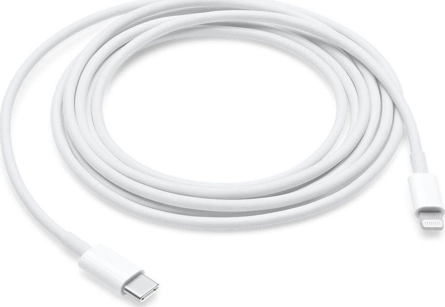 Apple USB 2.0 Cable USB-C male - Lightning Λευκό 2m (MQGH2ZM/A) - Image 2