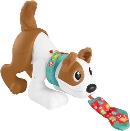 Fisher-Price Εκπαιδευτικό Σκυλάκι Μπουσουλάκι με Φως και Ήχους για 6+ Μηνών (HHH18) - Image 2