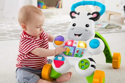 Fisher Price Zebra Walker Περπατούρα για 6+ Μηνών (DLD80) - Image 2