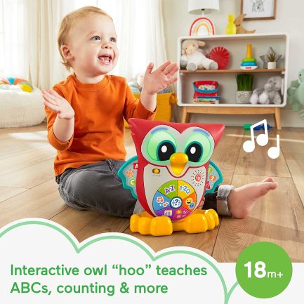 Fisher-Price Linkimals: Κουκουβάγια η Σοφή με Ήχους (HJN63) - Image 2