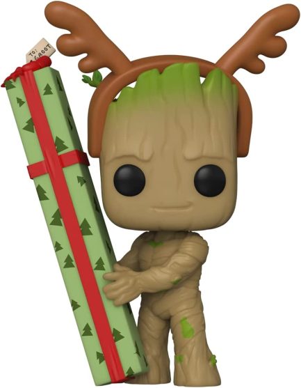 Funko Pop! Marvel: The Guardians of the Galaxy Holiday Special - Groot #1105 Bobble-Head Vinyl Figure (889698643320) - Image 2