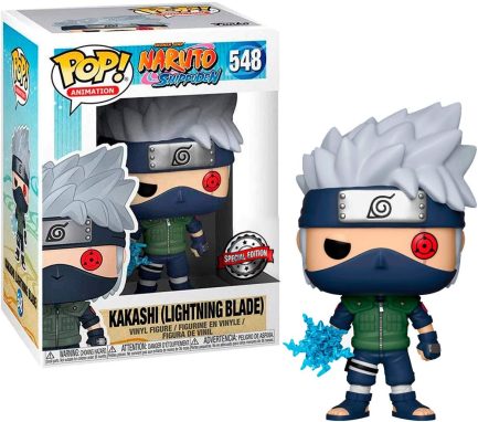 Funko POP! Animation: Naruto Shippuden - Kakashi (Lightning Blade) (Special Edition) #548 Vinyl Figure (889698389822) - Image 2
