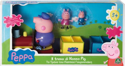 Giochi Preziosi Παιχνίδι Μινιατούρα Peppa Pig Το Τρένο Του Παππού Γουρουνάκη για 3+ Ετών (GPH20258) - Image 3