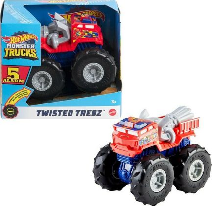Mattel Hot Wheels Monster Trucks: Twisted Tredz 1:43 - 5 Alarm (GVK41) - Image 4